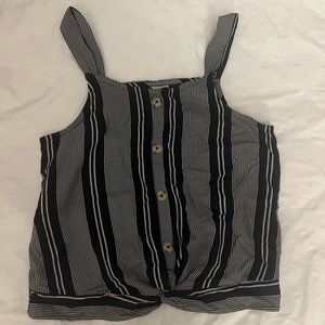 Abercrombie Kids Girls Striped Tank